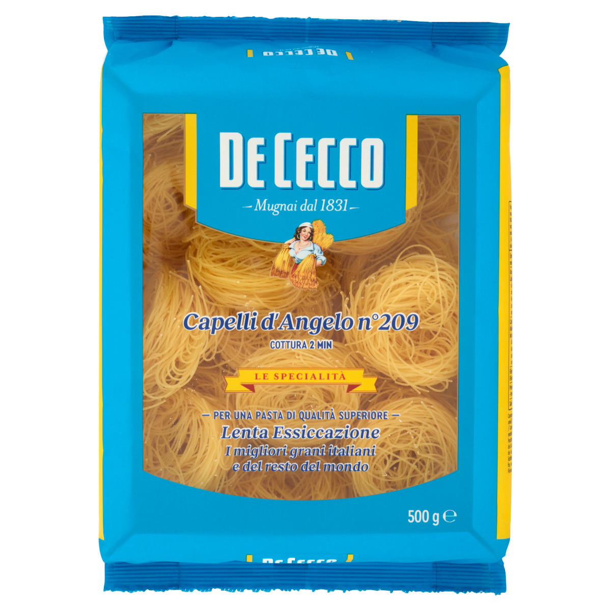 DE CECCO CAPELLI D'ANGELO 209 500g (8 in a box)