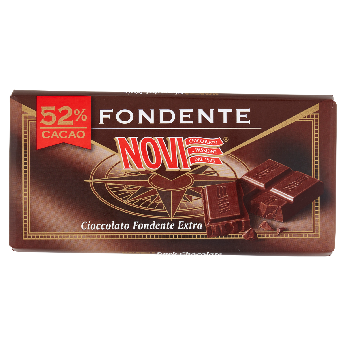 NOVI CIOCCOLATO FONDENTE 100g (24 in a box)