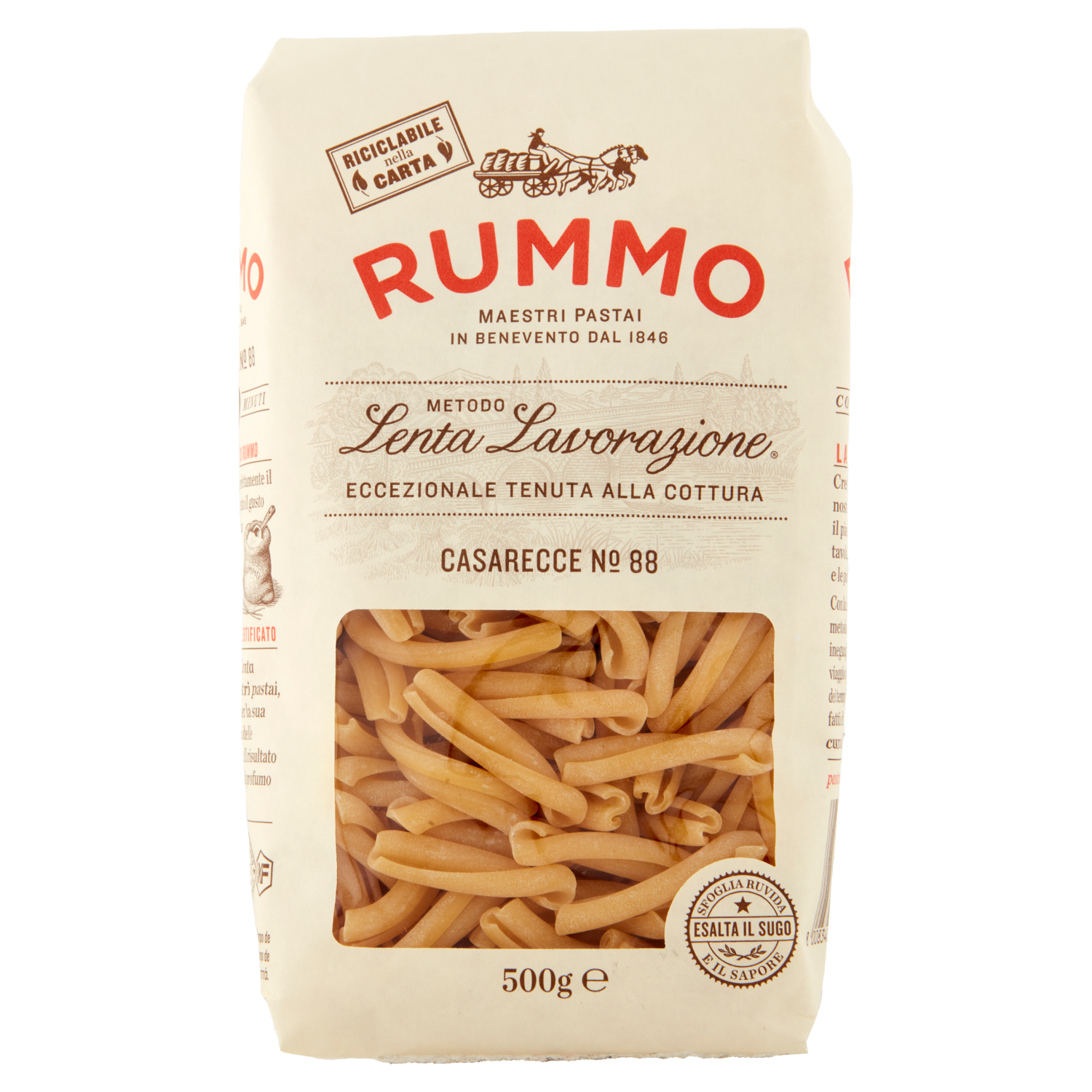 RUMMO CASARECCE N.88 500g (16 in a box)