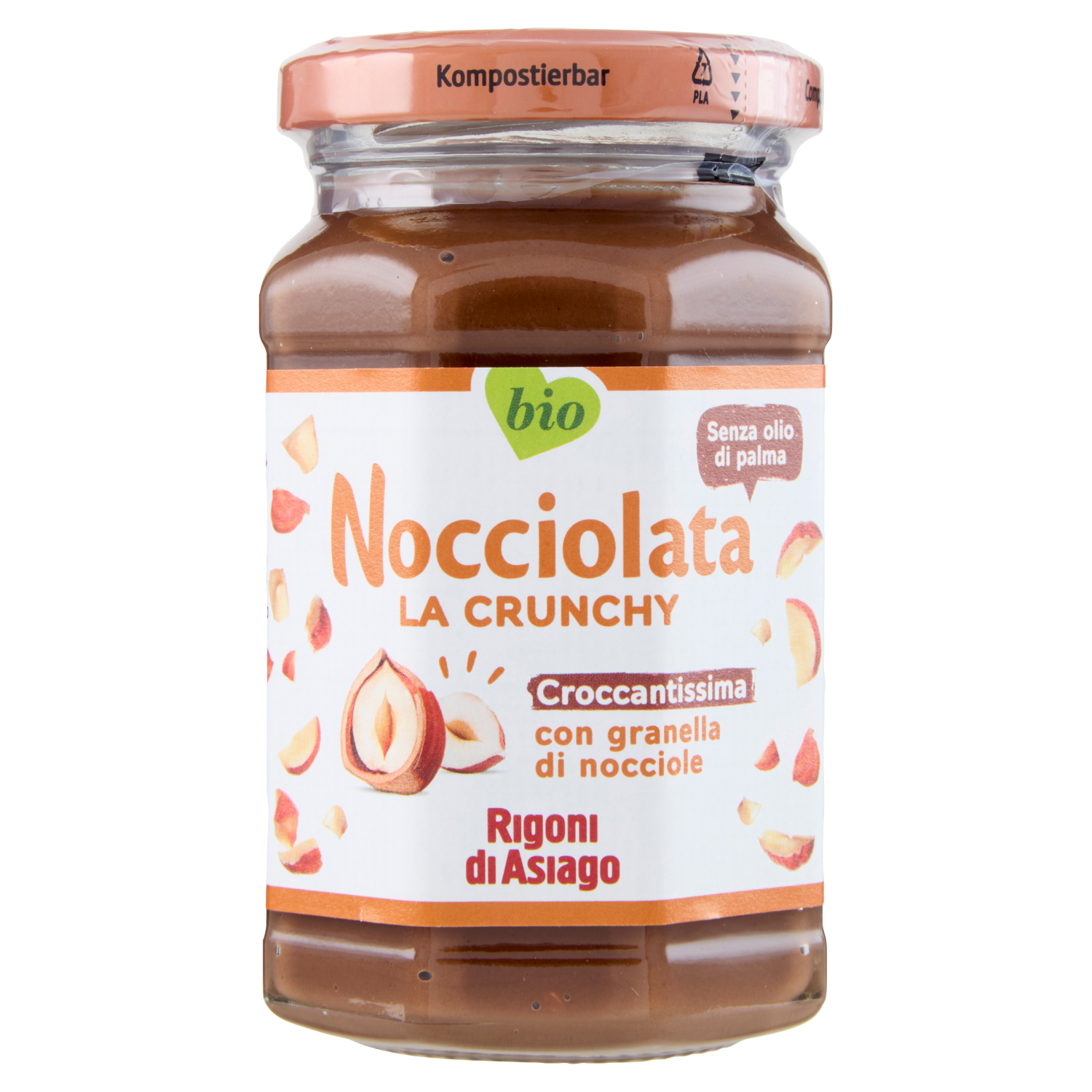RIGONI NOCCIOLATA CRUNCHY 250g (6 in a box)