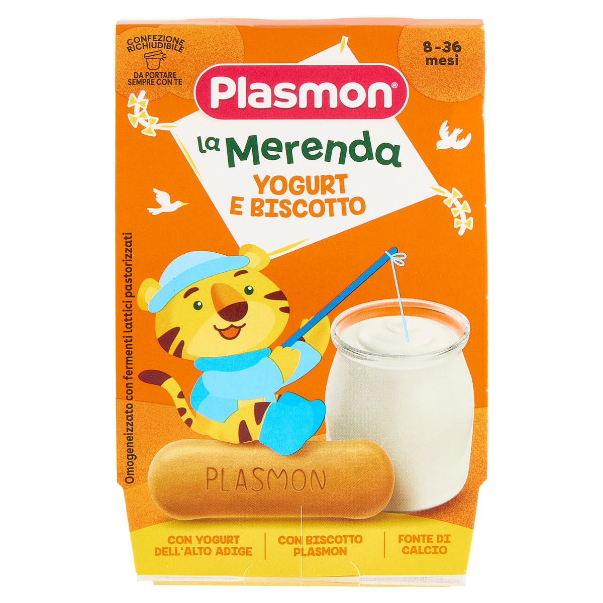 PLASMON PLASMON YOGURT BISCOTTI 120gX2 240g (12 in a box)