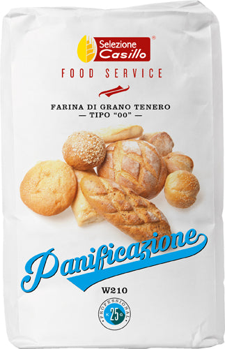 Casillo Farina 00 W210 Kg.25 -Panificazione- (Single Item)
