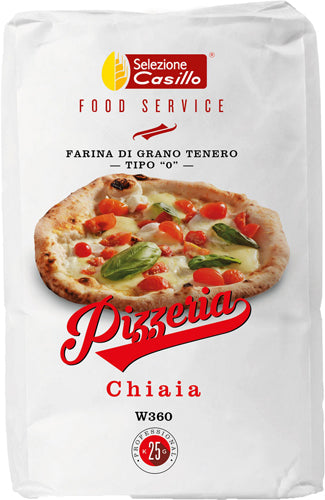 Casillo Farina Pizzeria Kg.25lunga Lievitazione W360 (Single Item)