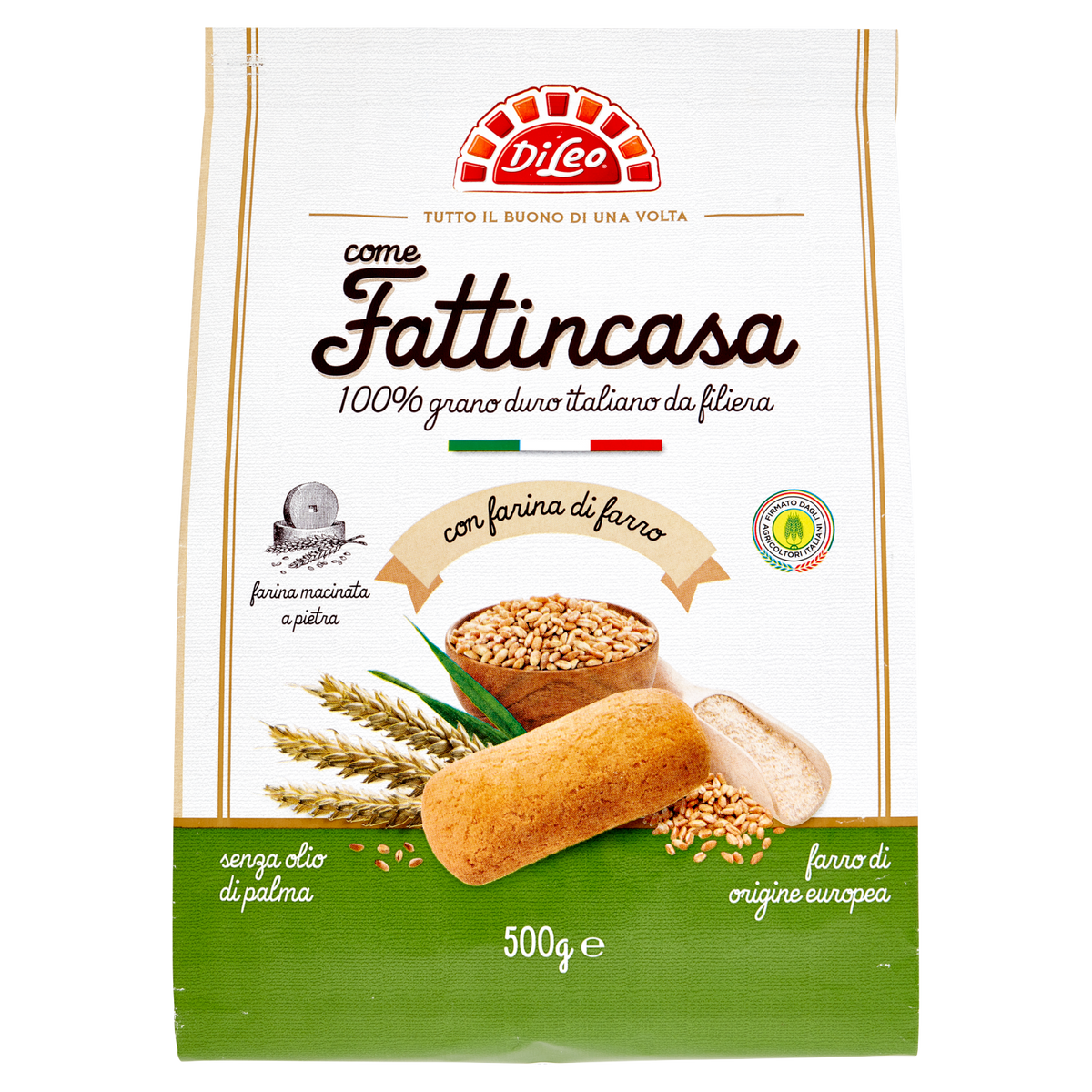 DI LEO FATTINCASA FARRO 500g (8 in a box)