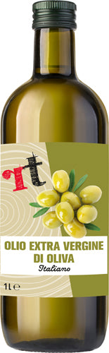 RT Olio Extra Vergine Di Oliva 100% Italiano 1L (12 In A Box) (£4.77 Each)