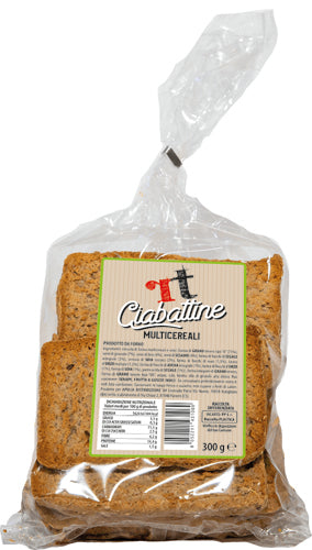 RT Ciabattine Multicerealig.300(Crostoni) (15 In A Box) (£1.01 Each)