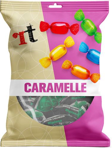 RT Caramelle g.150 Menta E Liquirizia (24 In A Box) (£0.58 Each)