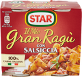 Star Gran Ragu' Con Salsiccia 180Gr X2