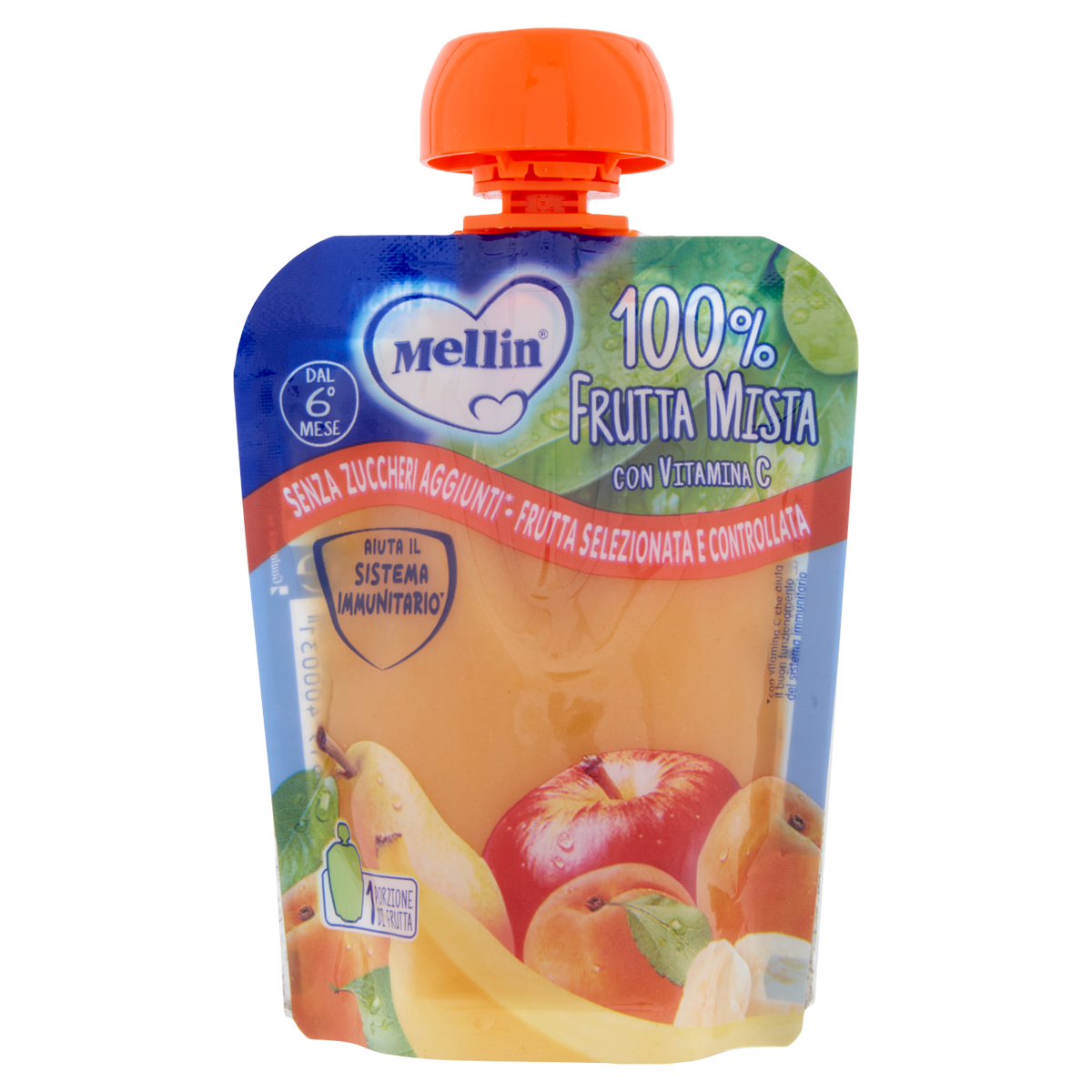 MELLIN POUCH FRUTTA MISTA 90g (6 in a box)
