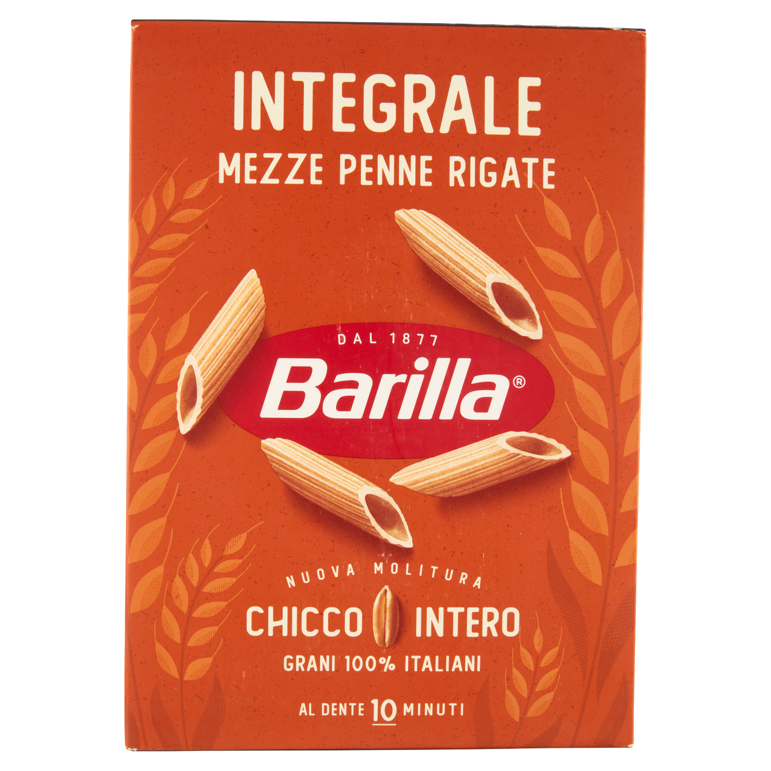 BARILLA PASTA INTEGRALE MEZZE PENNE RIGATE 500g (14 in a box)