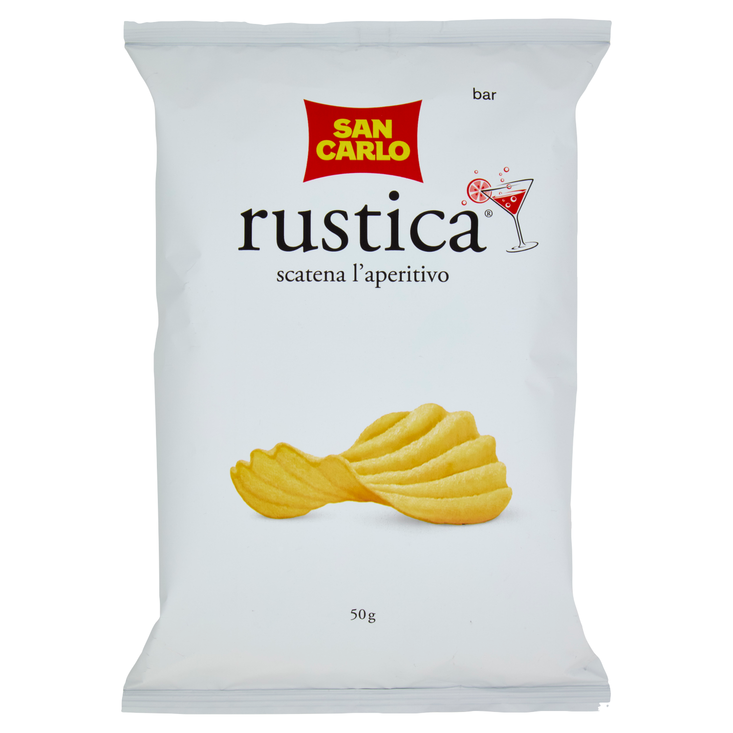 SAN CARLO PATATINA RUSTICA 50g (20 in a box)