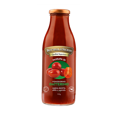 BOTTEGA DI SICILIA PASSATA DATTERINO 500g (12 in a box)