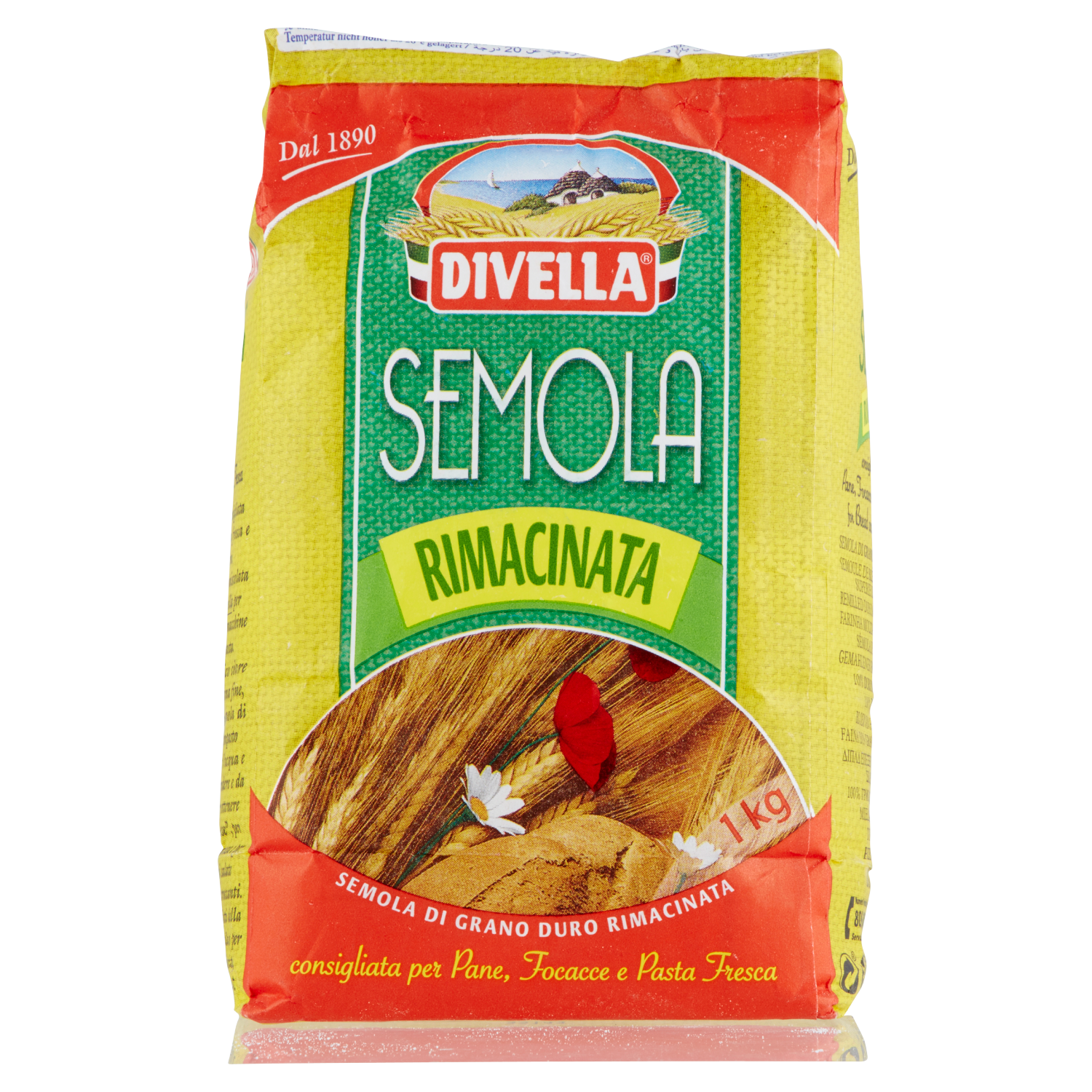 DIVELLA SEMOLA RIMACINATA 1kg (10 in a box)