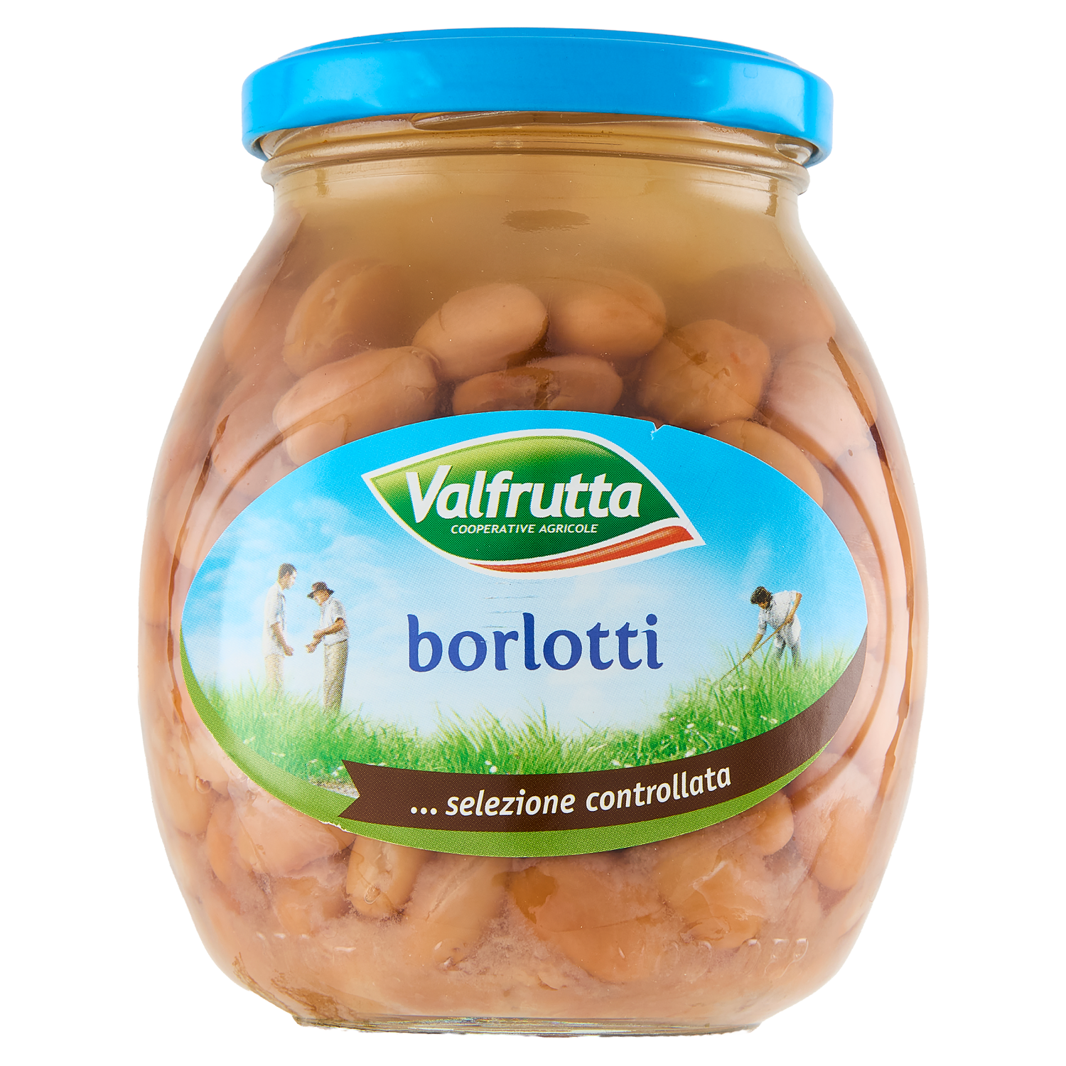 VALFRUTTA FAGIOLI BORLOTTI 370g (12 in a box)