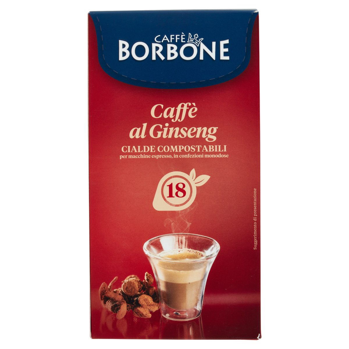 BORBONE CIALDE GINSENG X 18 (12 in a box)
