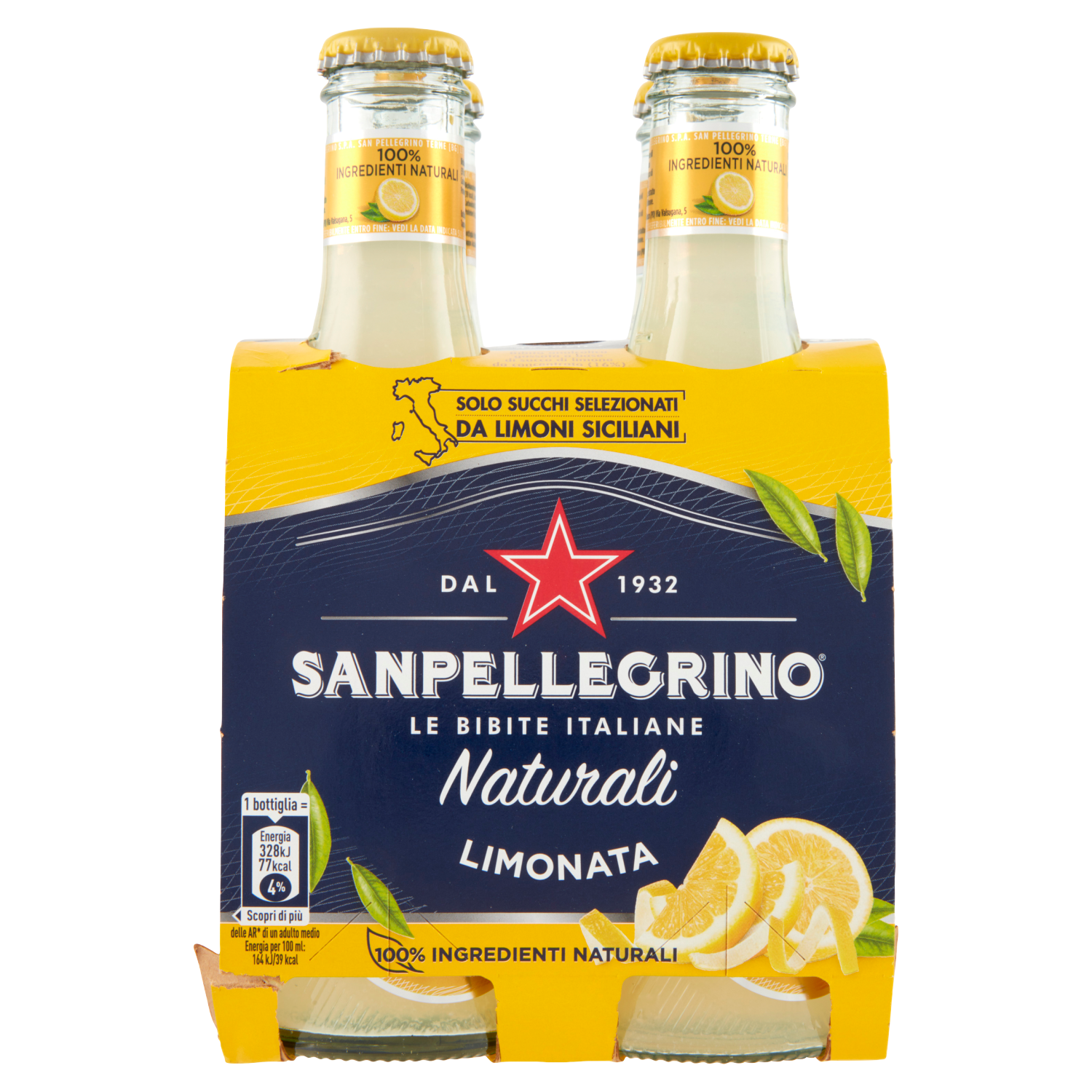 SANPELLEGRINO LIMONATA 200ml X4 800ml (6 in a box)