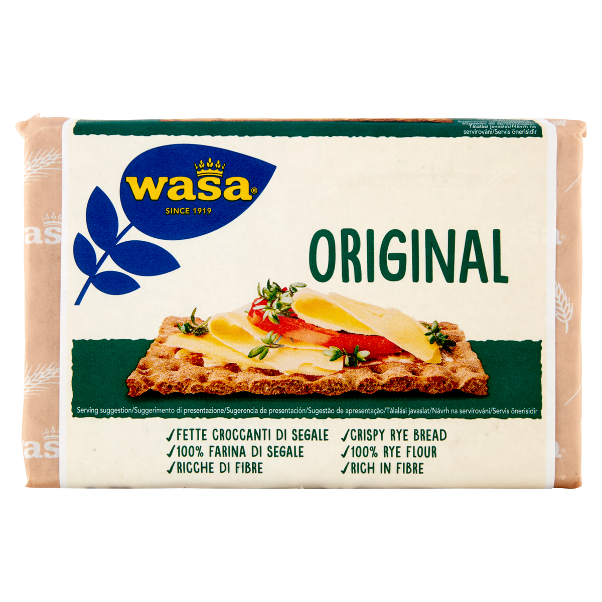 WASA CRACKER ORIGINAL 275g (12 in a box)