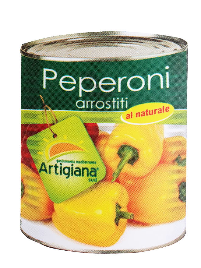 ARTIGIANA SUD PEPERONI ARROSTITI 800g (6 in a box)