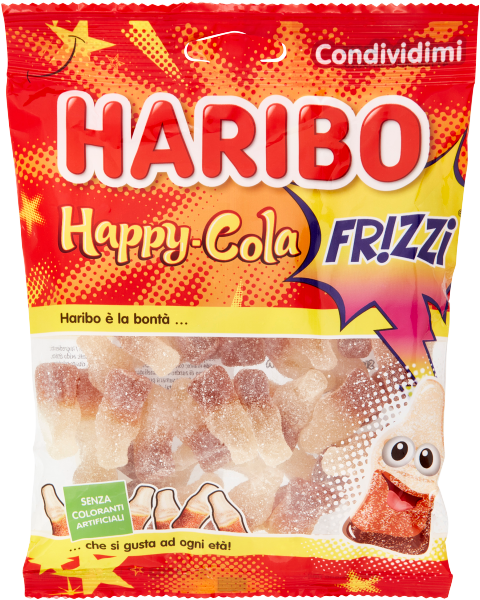 Haribo Frizzy Cola 175 Gr