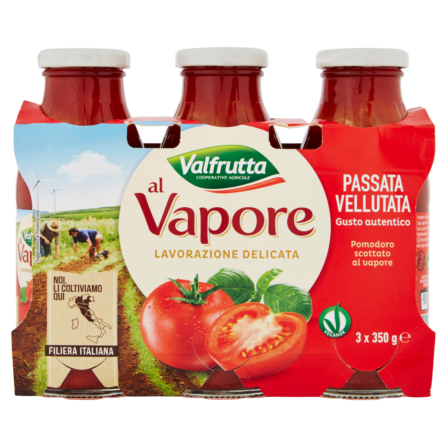 VALFRUTTA PASSATA 350g X3 (4 in a box)