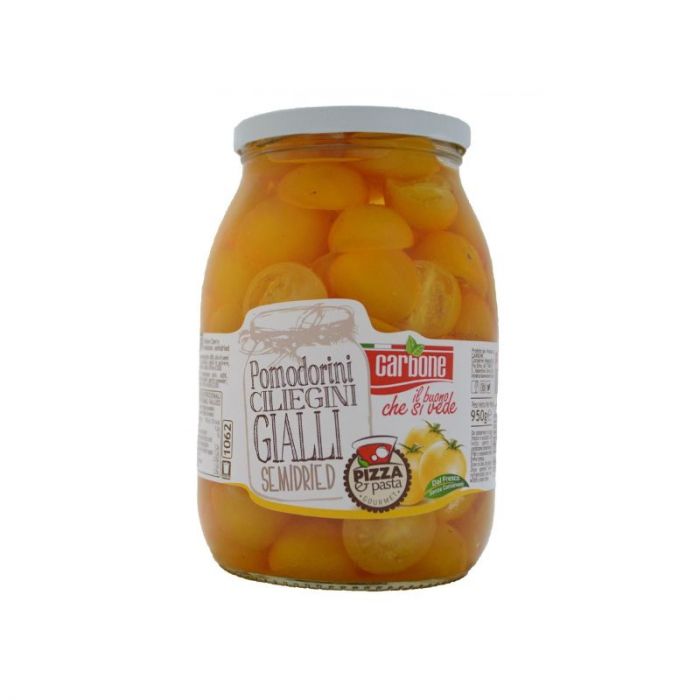 CARBONE POMODORINI GIALLI SPICCHI 950G (6 in a box)