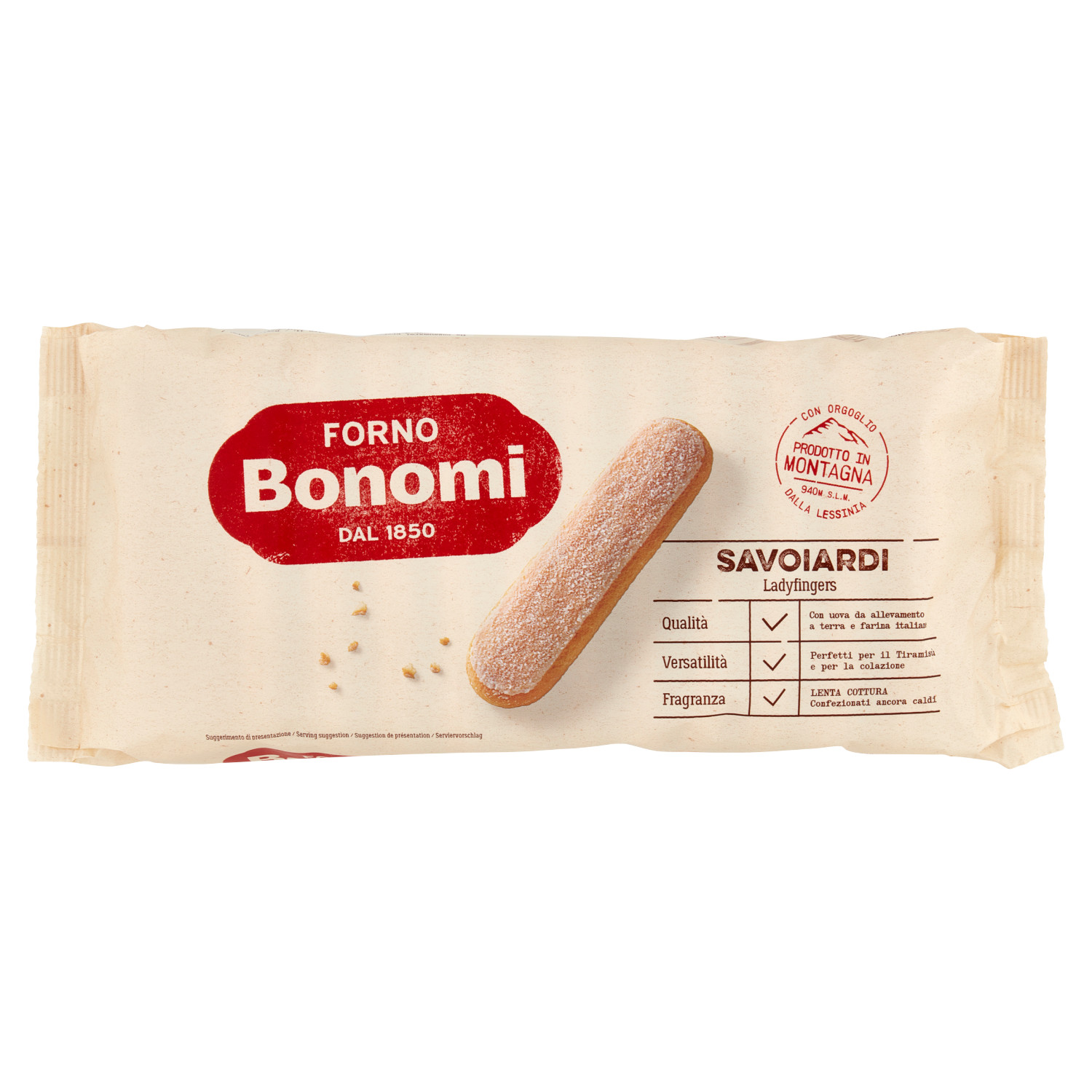 BONOMI SAVOIARDI 200g (15 in a box)