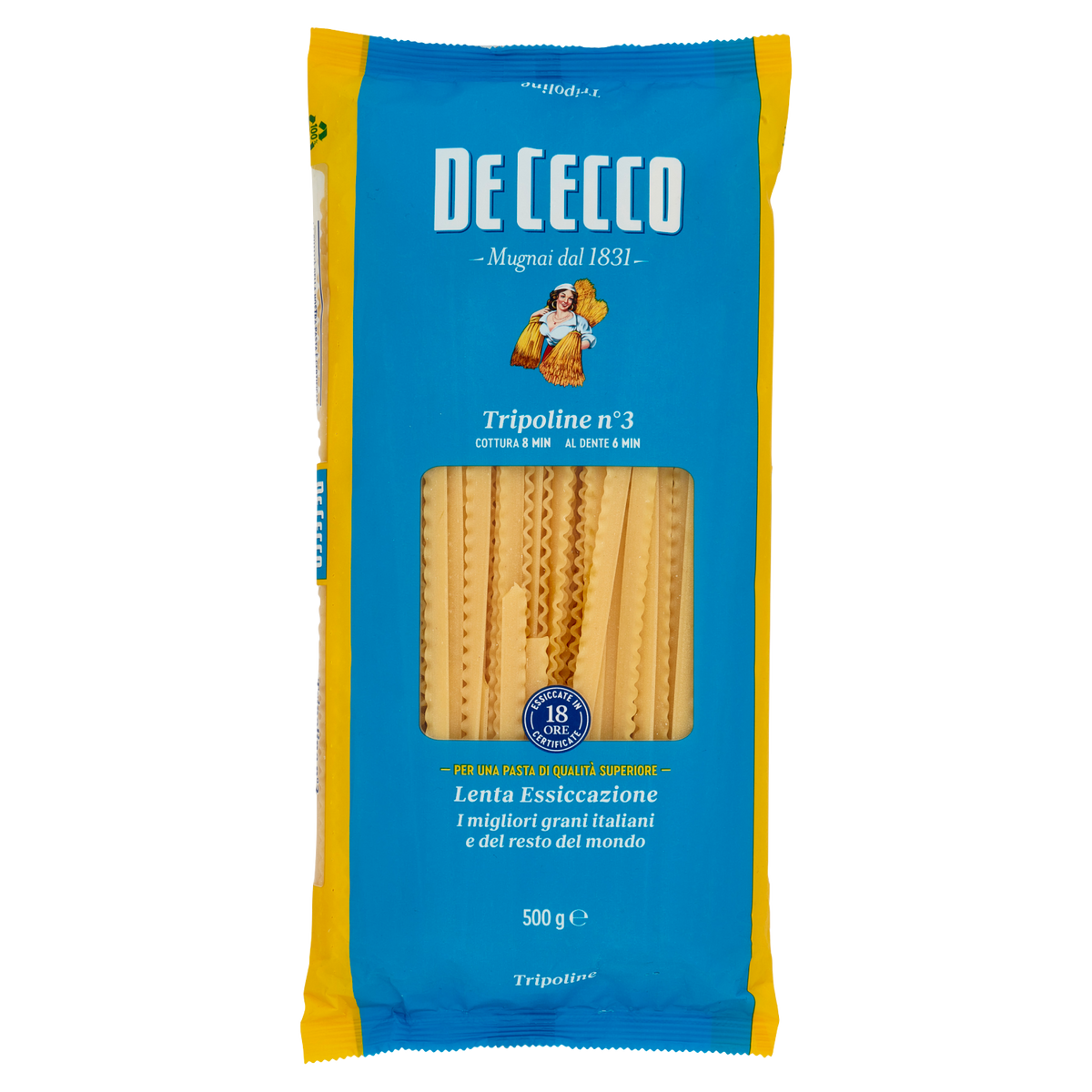 DE CECCO LE SPECIALITA' TRIPOLINE N.3 500g (24 in a box)