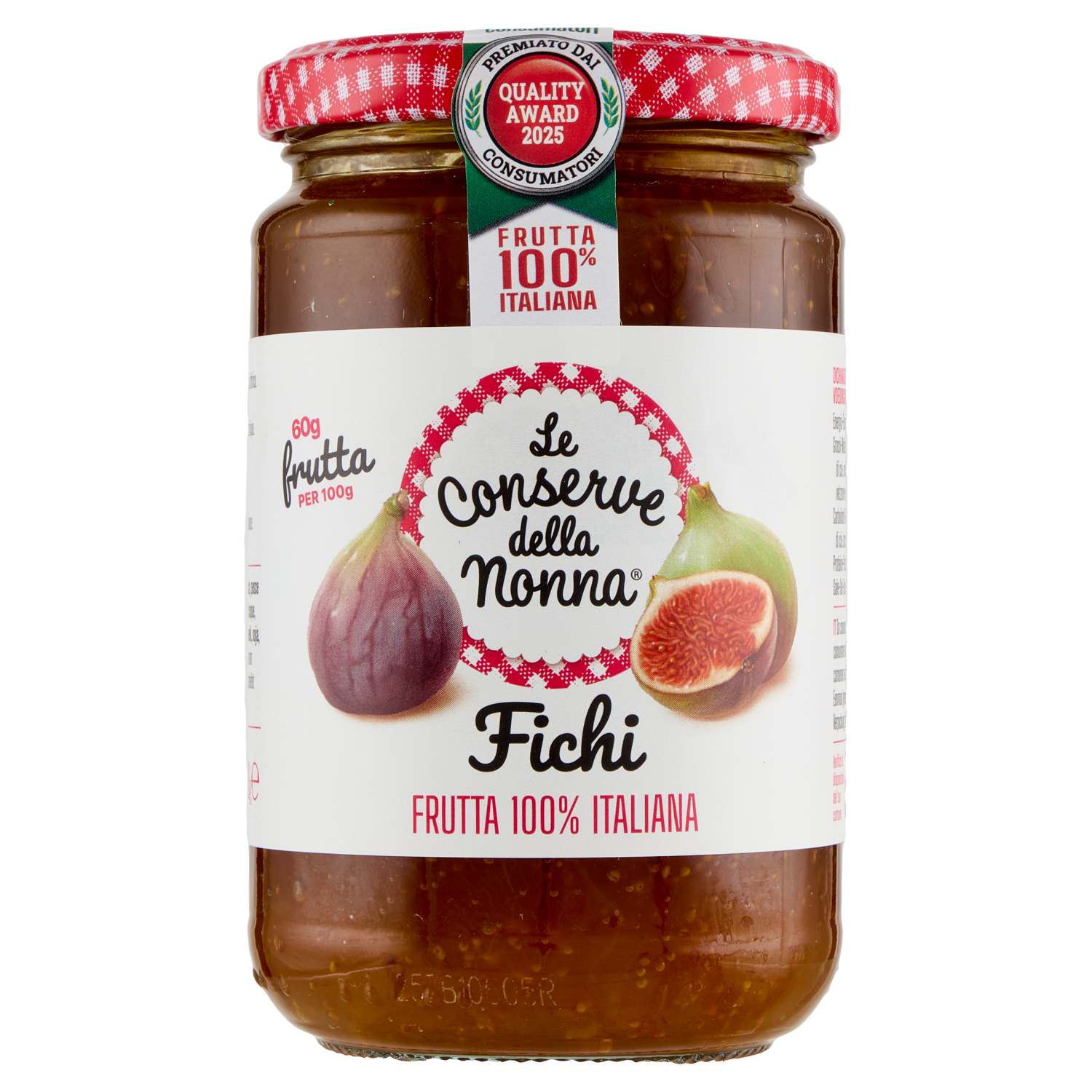 CONSERVE DELLA NONNA CONFETTURA EXTRA DI FICHI 340g (12 in a box)