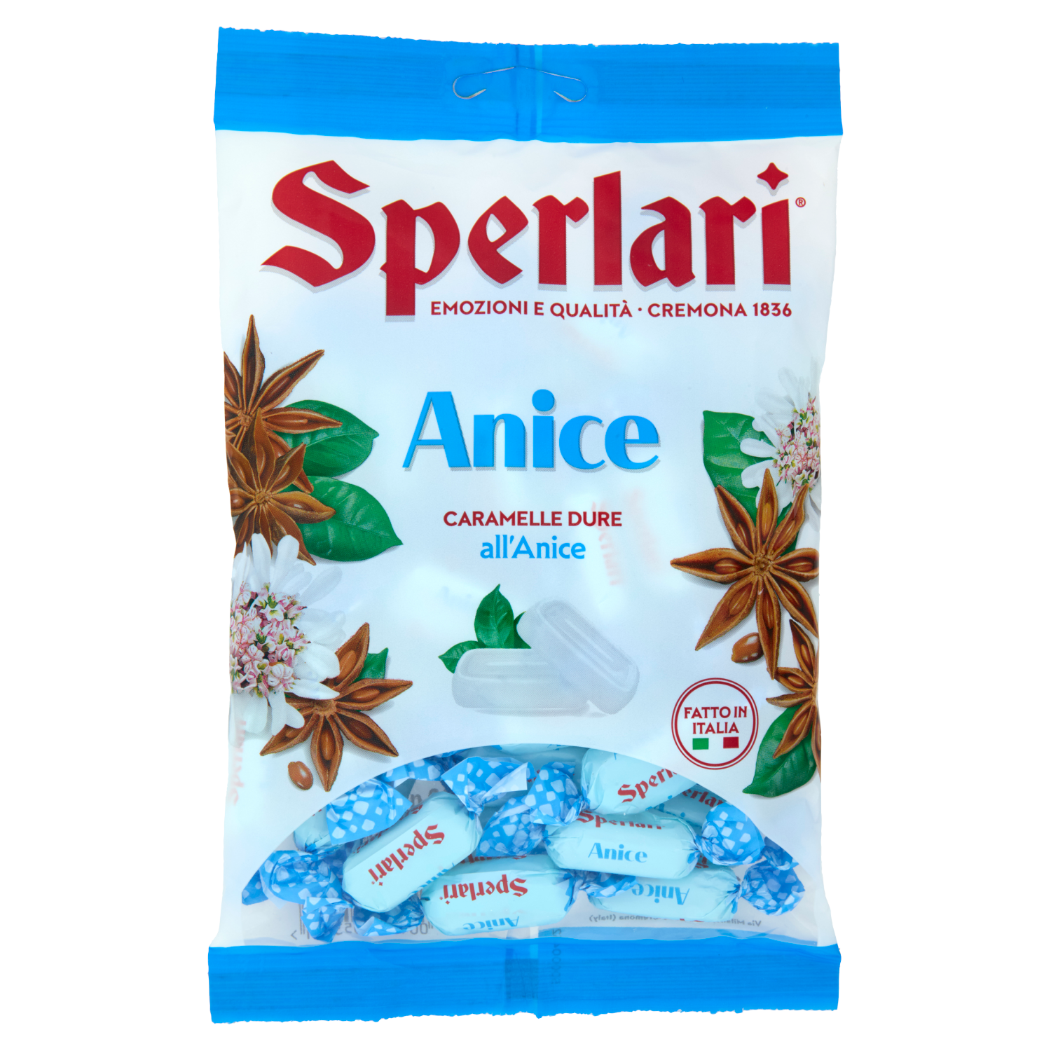 SPERLARI CARAMELLE ANICE 200g (18 in a box)