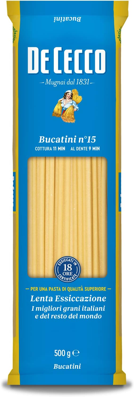 DE CECCO BUCATINI N15 24X500G BOX