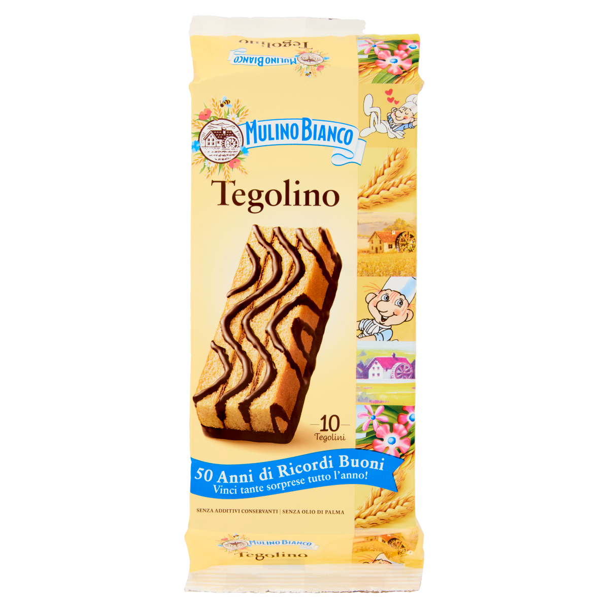 MULINO BIANCO TEGOLINO X10 350g (10 in a box)