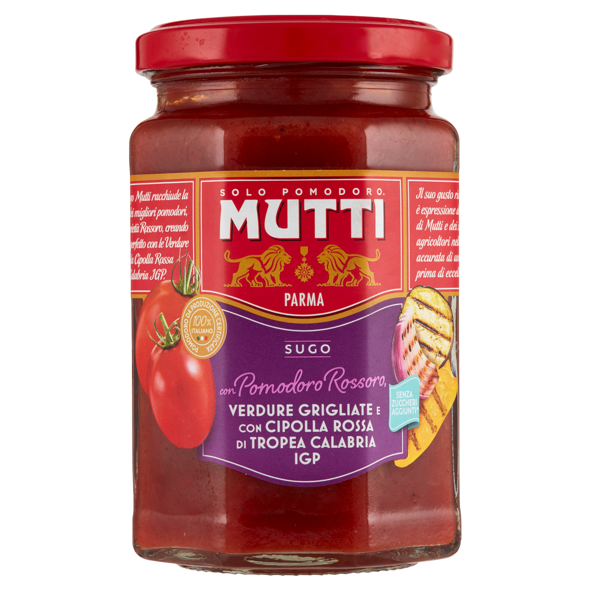 MUTTI SUGO CON VERDURE 280g (6 in a box)