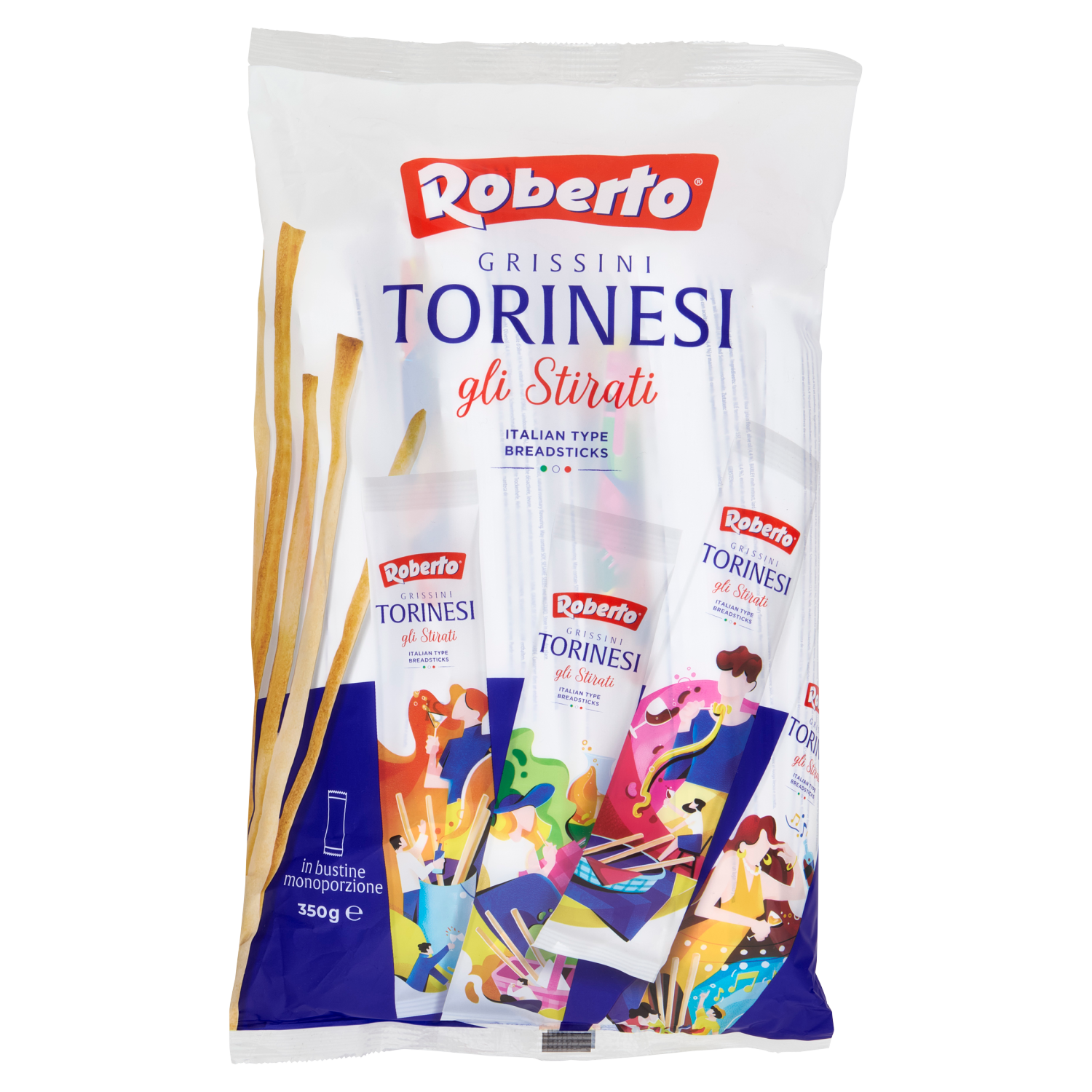 ROBERTO GRISSINI TORINESI 350g (10 in a box)