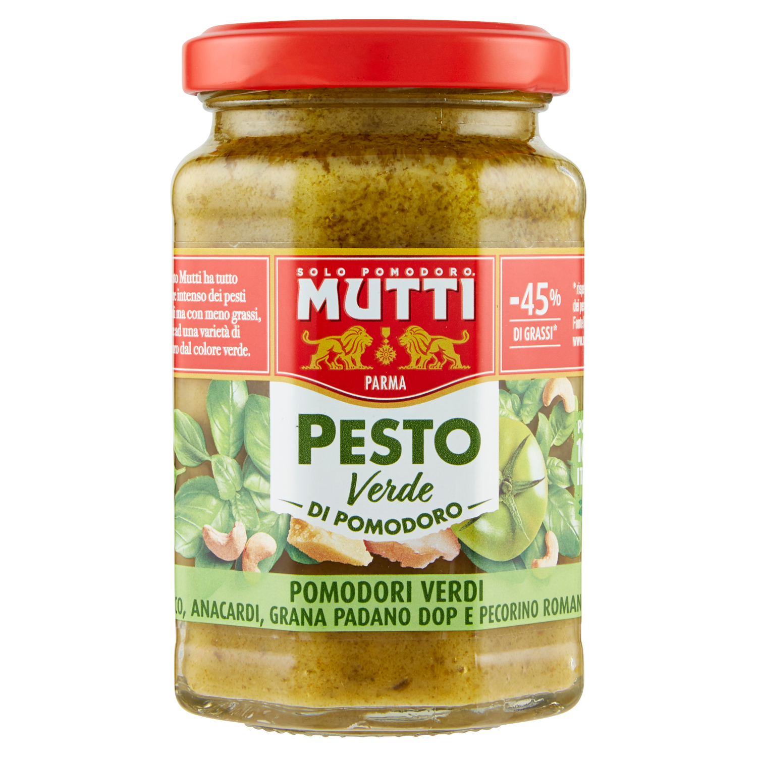 MUTTI PESTO VERDE DI POMODORO 180g (12 in a box)