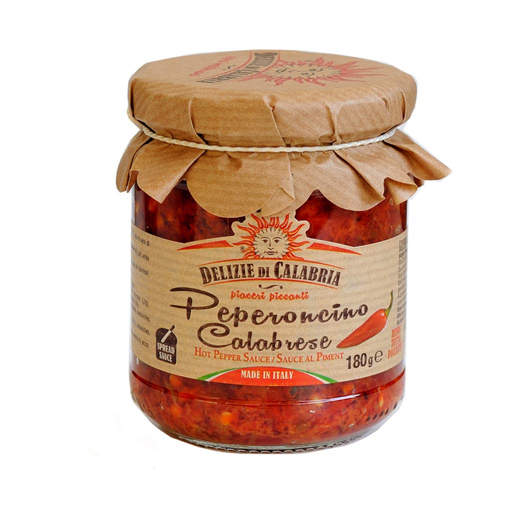 DELIZIE CALABRIA PEPERONCINO TRITATO VETRO 180g (12 in a box)