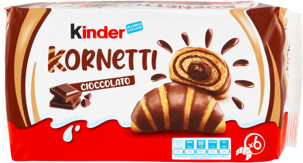 Kinder Kornetti Al Cioccolato 270 Gr