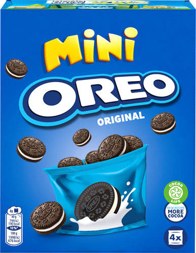 Oreo Mini Biscotti Vaniglia g.40x4 (12 In A Box) (£1.55 Each)