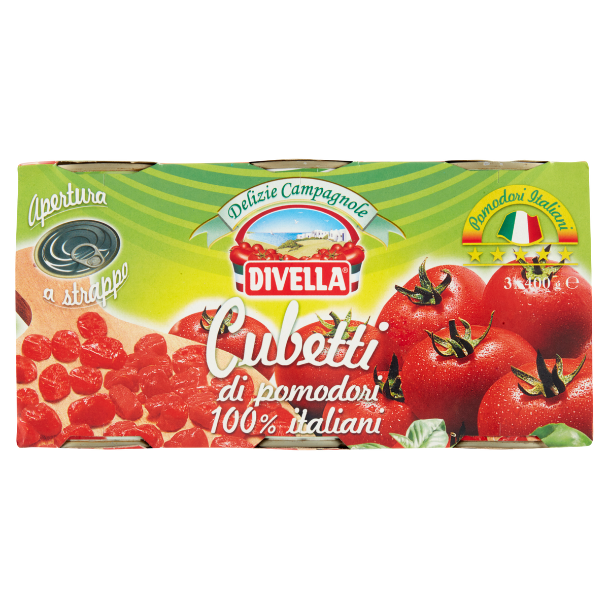 DIVELLA POLPA 400g X3 (8 in a box)