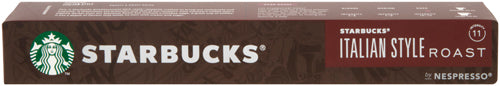 Starbucks Italian Roast 10 Cps -Comp. Nespresso- (12 In A Box) (£2.67 Each)