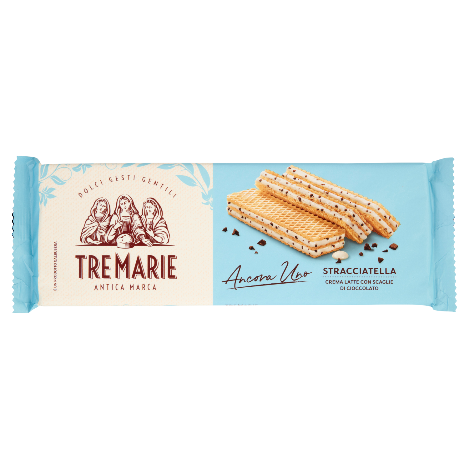 TRE MARIE ANCORA UNO WAFER STRACCIATELLA 140g (18 in a box)