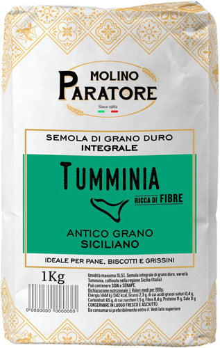 Molino Paratore Semola Integr.Tumminia Kg 1 (10 In A Box) (£1.61 Each)