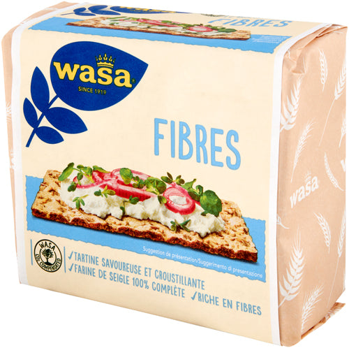 Wasa Crackers Fibres g.230 C/Farina Segale (12 In A Box) (£1.58 Each)