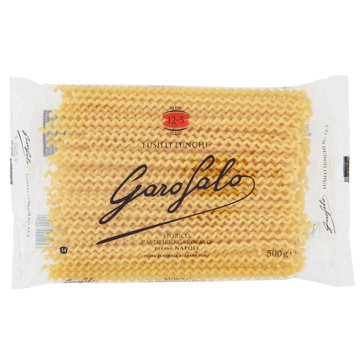 GAROFALO PASTA DI SEMOLA FORMATI SPECIALI FUSILLI LUNGHI 500g (20 in a box)