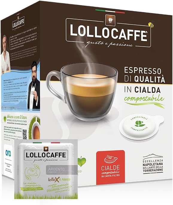 LOLLOCAFFÈ CIALDE KIT ARGENTO 375g (single item)
