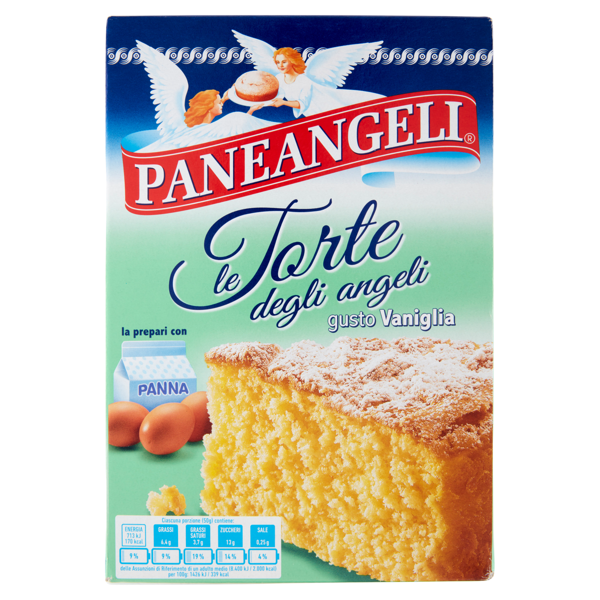PANEANGELI TORTA VANIGLIATA 410g (8 in a box)