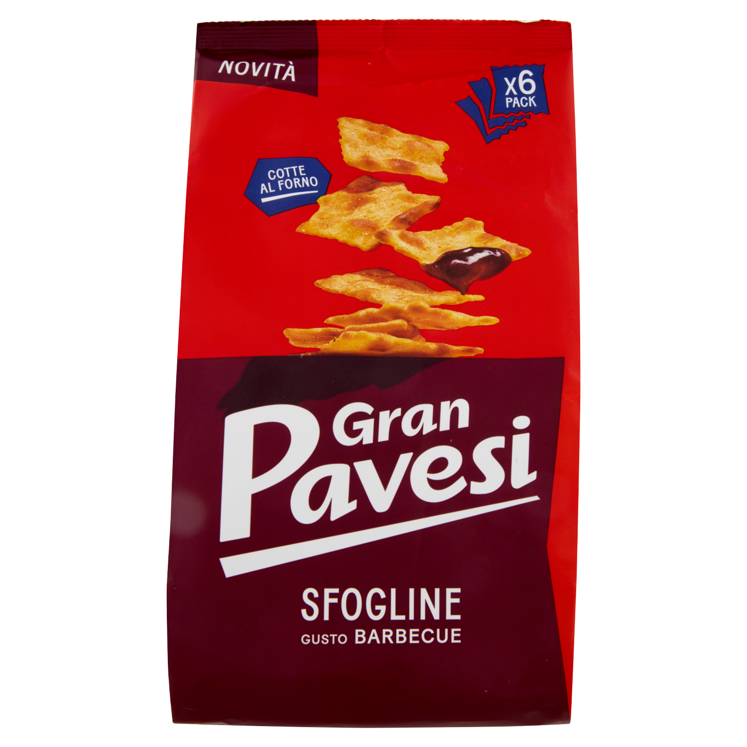 GRAN PAVESI SFOGLINE BARBECUE 180g (16 in a box)