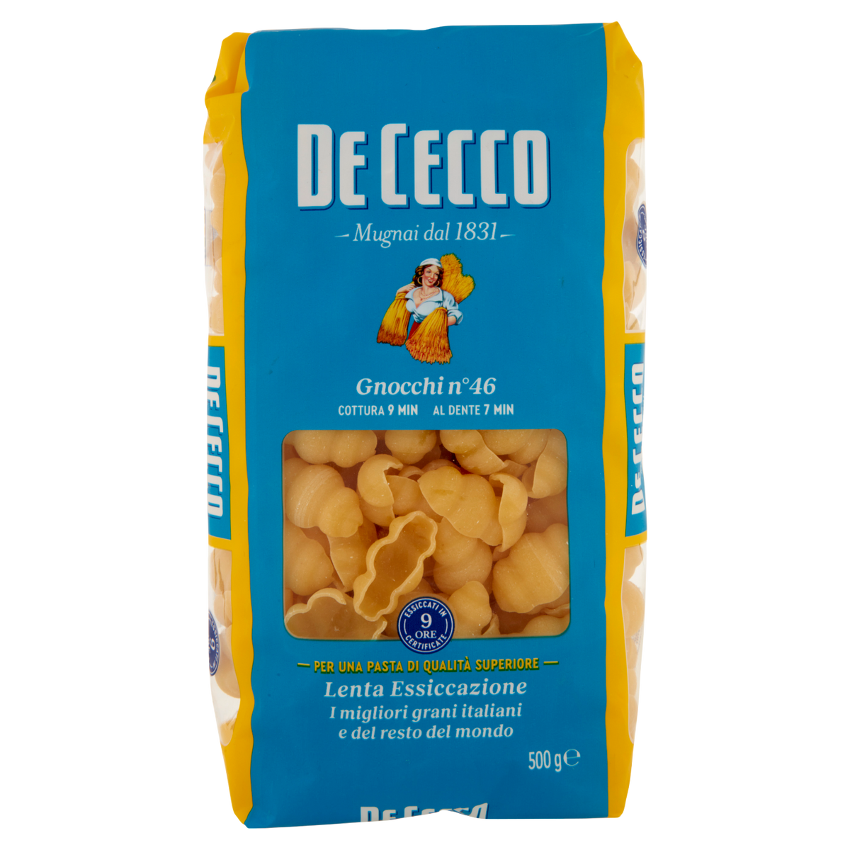 DE CECCO PASTA DI SEMOLA GNOCCHI 500g (24 in a box)
