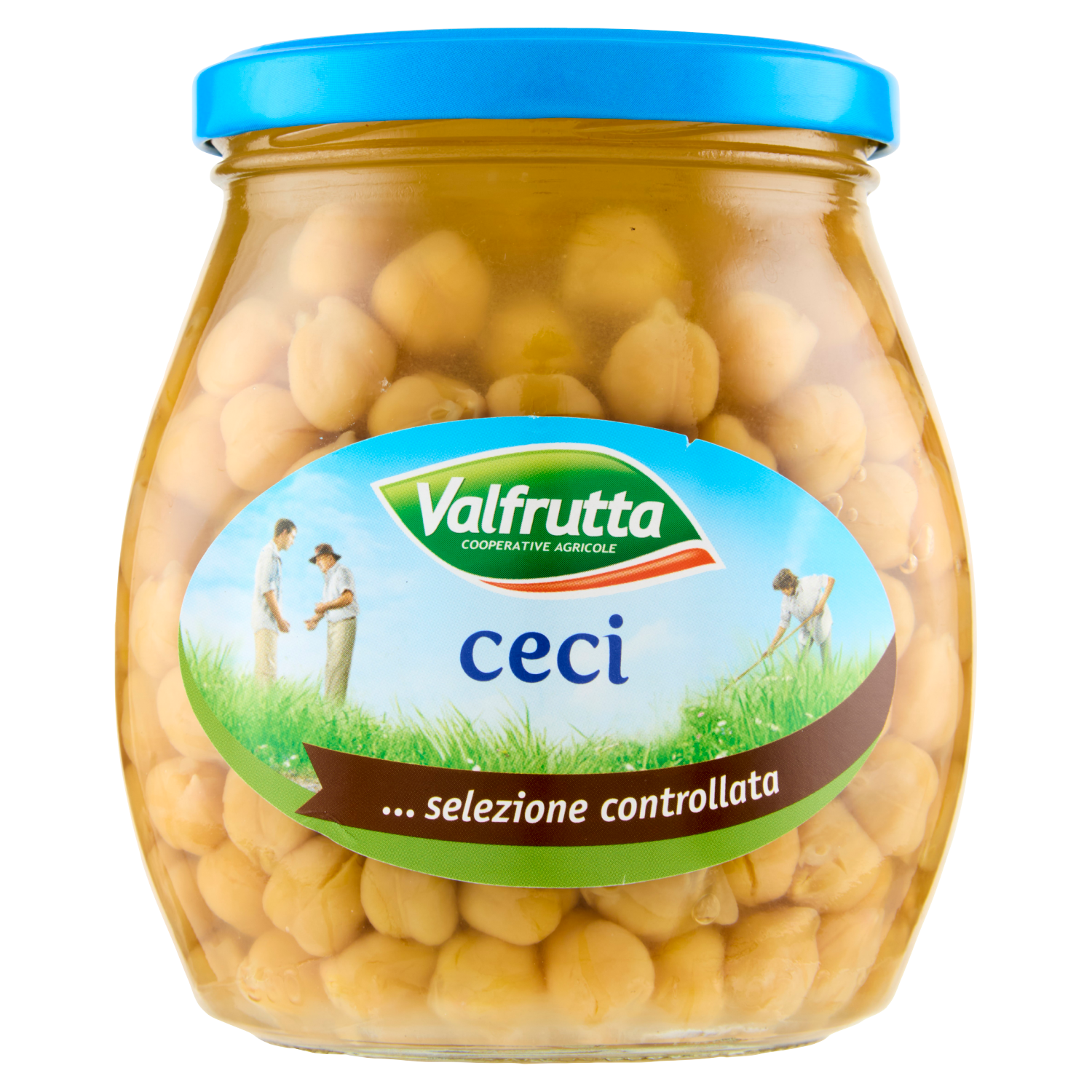 VALFRUTTA VALFRUTTA CECI IN VASO 580g (6 in a box)