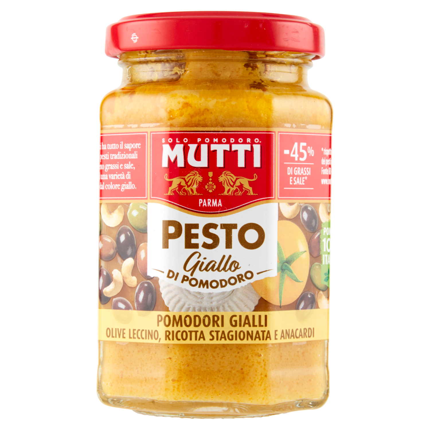 MUTTI PESTO DI POMODORO GIALLO 180g (12 in a box)