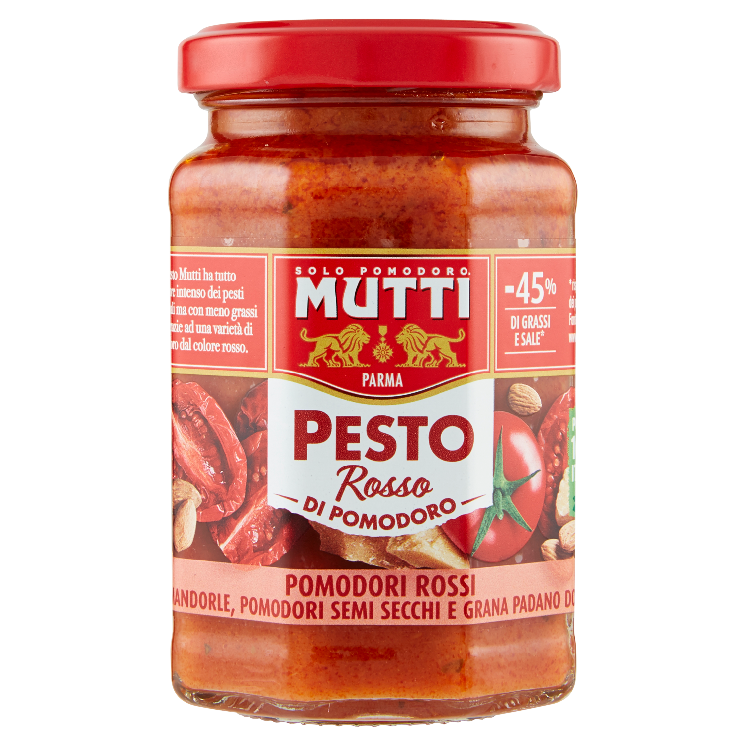 MUTTI PESTO ROSSO DI POMODORO 180g (12 in a box)